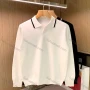 Wholesale Oscar factory casual men's knitted polo shirt with comfortable soft fabric and versatile top preview