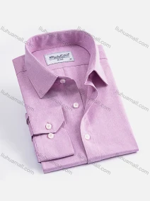 Wholesale Men's Formal Collared Long Sleeve Plain Button Down Dress Shirts, LIUHUA CLOTHING WHOLESALE