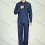 Wholesale Men's Long Sleeve Pocket Button Front Denim Shirt & Straight Leg Trousers 2 Piece Set preview