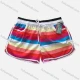 Wholesale Women's Vacation Stiching Color Pockets Drawstring Beach Shorts 4# Clothing Wholesale Market Liuhua