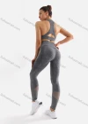 Wholesale Women's 2 Piece Workout Outfits Sports Bra Seamless Leggings Yoga Gym Activewear Set AB36# - Liuhuamall