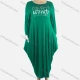 Wholesale Women's African Plus Size Crew Neck Letter Print Long Sleeve Patch Pocket Loose Fit Dress 8811# 32# Clothing Wholesale Market Liuhua