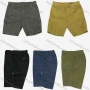 Wholesale Men's Casual Plain Pockets Cargo Shorts preview