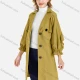 Wholesale Women's Plain Casual Cape Single Breasted Belted Trench Coat 19# Clothing Wholesale Market Liuhua