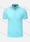 Wholesale Men's Slim Fit Casual Short Sleeve Contrast Stretch Polo Shirt 4007# - Liuhuamall