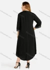Wholesale Women's Casual V Neck 3/4 Sleeve Embroidered Midi Dress - Liuhuamall