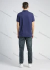 Wholesale Men's Cotton Casual Plain Embroidery Short Sleeve Polo Shirt - Liuhuamall