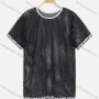 Wholesale Women's Vacation Mesh Beachwear Top Breathable See Through Cover Up preview