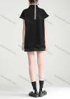 Wholesale Women's Casual Floral Print Buckle Tee - Liuhuamall