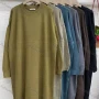 Wholesale Women's Casual Plain Crew Neck Long Sleeve Dress preview