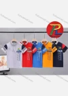Wholesale Boys Short Sleeve Embroidery Letter Graphic Polo Shirt 5159# - Liuhuamall