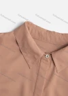 Wholesale Women's Casual Sleeveless Button Down Plain Shirt 1477# - Liuhuamall