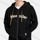 Wholesale Men's Embroidered Letters Gradient Drawstring Zip Up Casual Hoodie Sweatshirt With Kangaroo Pocket Black Guangzhou Clothing Wholesale Market & Suppliers -LIUHUAMALL