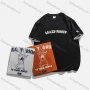 Wholesale Men's 100% Cotton Round Neck Cartoon & Letter Graphic Casual T-Shirt preview