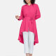 Women's Casual Collared Shirt Sleeve Plain Shirt Dress 8810# 3# Clothing Wholesale Market -LIUHUA