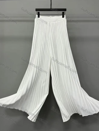 Wholesale Women's Fashion Pleated Wide-Leg Culottes, Guangzhou Clothing Wholesale Suppliers & Market - LIUHUAMALL