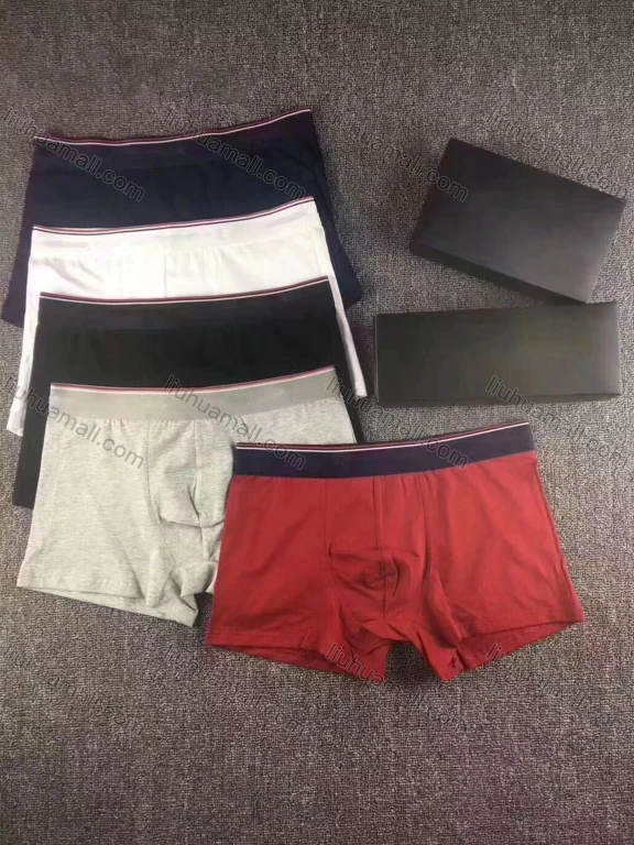 Wholesale Men's Plain Breathable Boxers