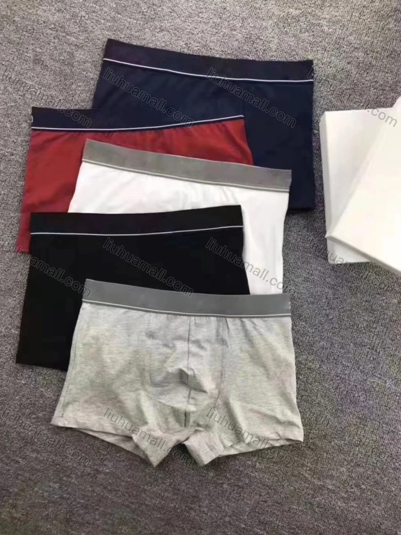 Wholesale Men's Plain Breathable Boxers