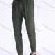 Wholesale Men's Casual & Sporty Letter Print Drawstring Elastic Waist Ankle Length Joggers 1102# Camouflage Green Clothing Wholesale Market Liuhua