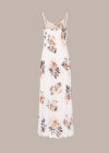 Wholesale Women's Summer Spaghetti Strap Floral Print Pleated Cami Dress - Liuhuamall