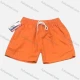 Wholesale Men's Casual Plain Patch Pocket Drawstring Shorts 113# Dark Orange Clothing Wholesale Market Liuhua