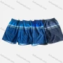 Wholesale Men's Casual Striped Colorblock Patch Pocket Drawstring Shorts 537# preview