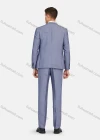 Wholesale Men's Formal Lapel Plain Pockets Blazer & Vest & Pant 3 Pieces Suit Sets - Liuhuamall