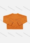 Wholesale Baby's Long Sleeve One Button Plain Sweater Cardigan - Liuhuamall