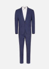 Wholesale Men's Business Plain One Button Pockets Lapel Slim Fit Blazer & Pants 2 Piece Sets - Liuhuamall