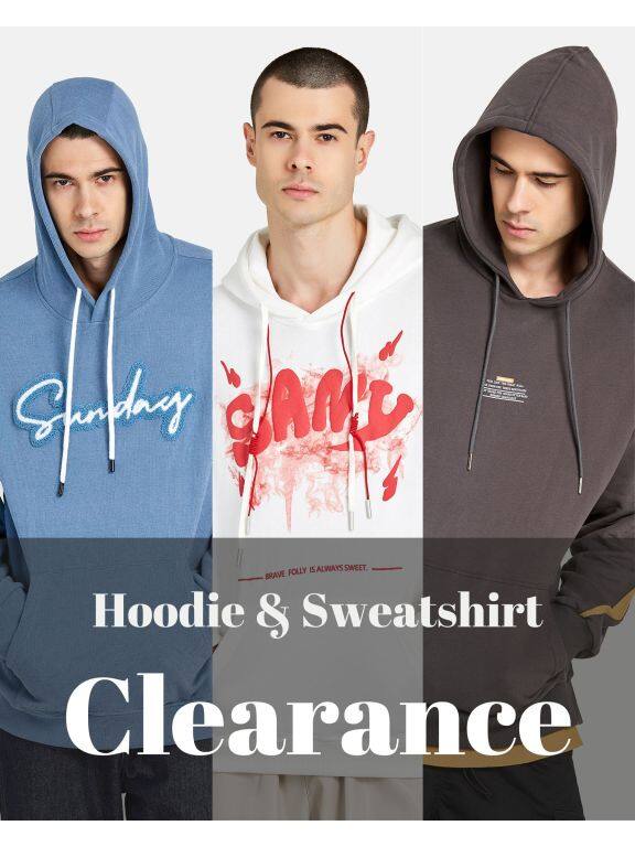 Hoodie & Sweatshirt Clearance Sale, Clothing Wholesale Market -LIUHUA, 