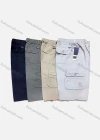 Wholesale Men's Casual 100%Cotton Plain Flap Pockets Shorts - Liuhuamall