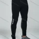 Wholesale Men's Athletic Workout Elastic Waist Zipper Pockets Ankle Length Gym Joggers 7151# Black Clothing Wholesale Market Liuhua