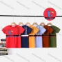 Wholesale Boy's Casual Striped Number & Letter Print Round Neck Short Sleeve Modal Cotton Tee preview