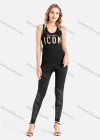 Wholesale Women's Casual High Waist Elastic Rhinestone Leggings - Liuhuamall