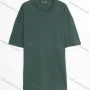 Wholesale Men's 100%Cotton Basics Round Neck Plain Short Sleeve Tee T001# preview