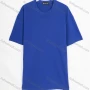 Wholesale Men's 100%Cotton Basics Round Neck Plain Short Sleeve Tee T001# preview