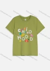 Wholesale Kids' Casual Crew Neck Short Sleeve Cartoon Letter T-shirt 2pcs/3pcs SH8048# - Liuhuamall