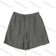 Wholesale Men's Light Gray Casual Shorts – Elastic Waistband, Loose Fit, Breathable Fabric Bulk Order Gray Clothing Wholesale Market Liuhua