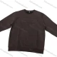 Wholesale Dark Brown Long Sleeve Crew Neck Sweatshirt "Amazing Magical THEYOUTH" Embossed Soft Casual Top Brown Clothing Wholesale Market Liuhua