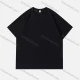 Wholesale Men's Casual Plain Dropped Shoulders Short Sleeve T-Shirts With Custom Logo AG210# Black Guangzhou Clothing Wholesale Market & Suppliers -LIUHUAMALL