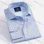 Wholesale Men's Bussiness Collared Long Sleeve Button Down Allover Print Shirts preview