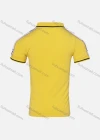 Wholesale Boys Casual Plain Striped Trim Zigzag Metal Embroidery Quarter Zip Polo Shirt - Liuhuamall