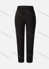 Wholesale Women's Casual Plain High Waist Straight Leg Pants With Belt - Liuhuamall