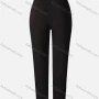 Wholesale Women's Casual Plain High Waist Straight Leg Pants With Belt preview