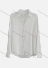 Wholesale Women's Casual Long Sleeve Turn-down Collar Button Down Plain Shirts 925229# - Liuhuamall