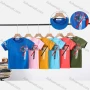Wholesale Boy's Casual Letter Print Round Neck Short Sleeve Modal Cotton Tee preview