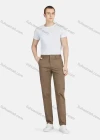 Wholesale Men's Casual Plain 100%Cotton Button Closure Pockets Chino Pants 868-19# - Liuhuamall