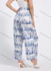 Wholesale Women's Cozy Loose Fit Tie Dye High Waist Pleated Wide Leg Pants - Liuhuamall