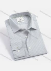 Wholesale Men's Casual Business Collared Long Sleeve Button Down Gingham Shirts - Liuhuamall