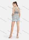 Wholesale Women's Casual Crew Neck Short Sleeve Hollow Out Tank Top Cover Up - Liuhuamall